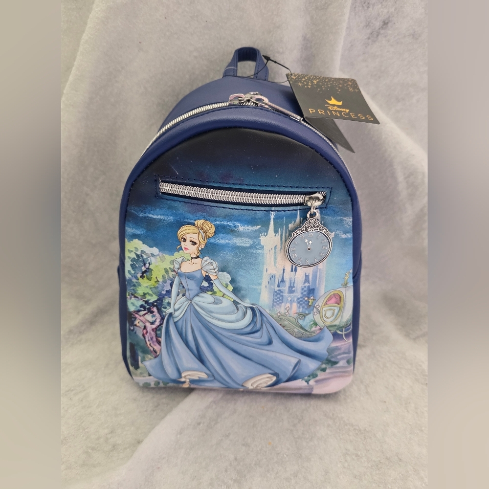 NWT Disney Loungefly Cinderella Mini Backpack